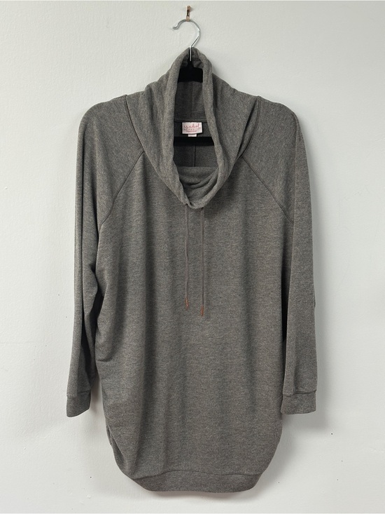 Isabel Maternity by Ingrid & Isabel Tops - Isabel Maternity by Ingrid & Isabel Cowl Neck Tunic Sweatshirt XXL Gray
